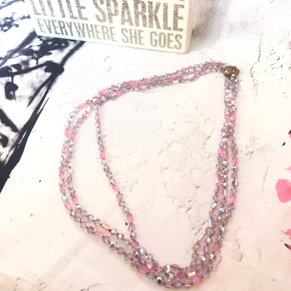 Vintage Crystal Necklace